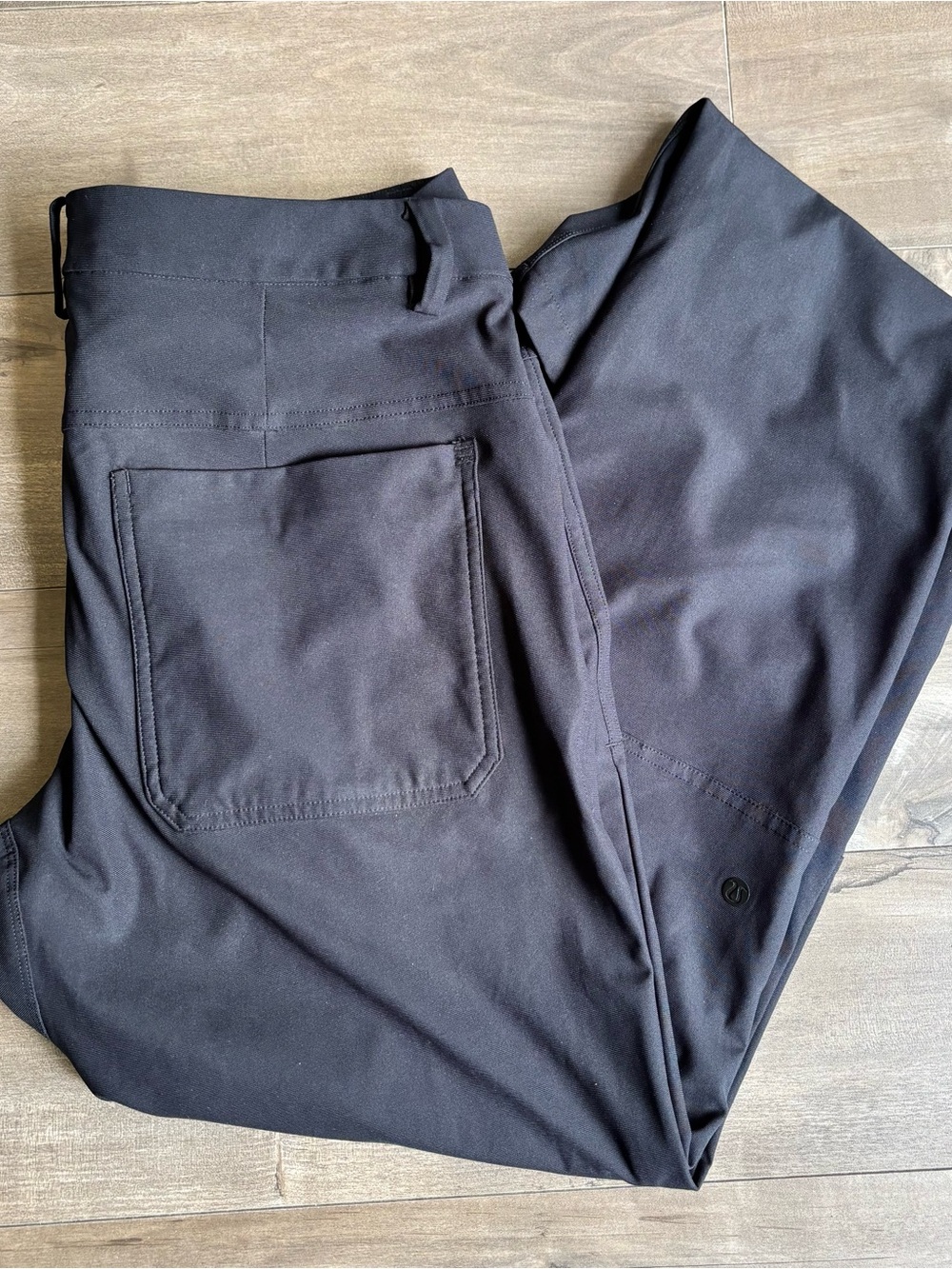 Lululemon Men's ABC Pant Classic-Fit Black Tech Stretch Slacks Size 34